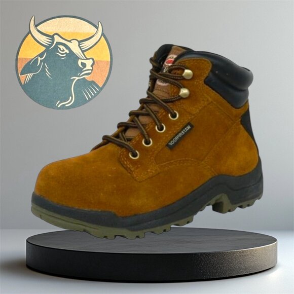 Brahma Diane II Leather Waterproof Work Boots Steel Toe -568034840 (Woman's 8.5) - Picture 5 of 9